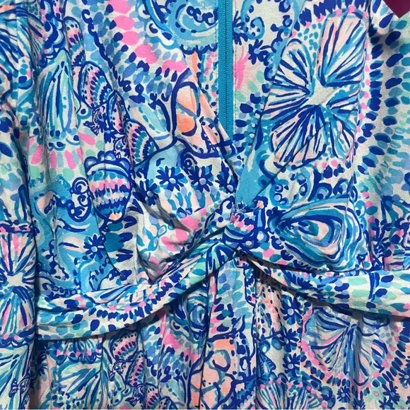 NWT Lilly Pulitzer Minka Maxi Dress Commotion in the Ocean sz 12 - Picture 11 of 15